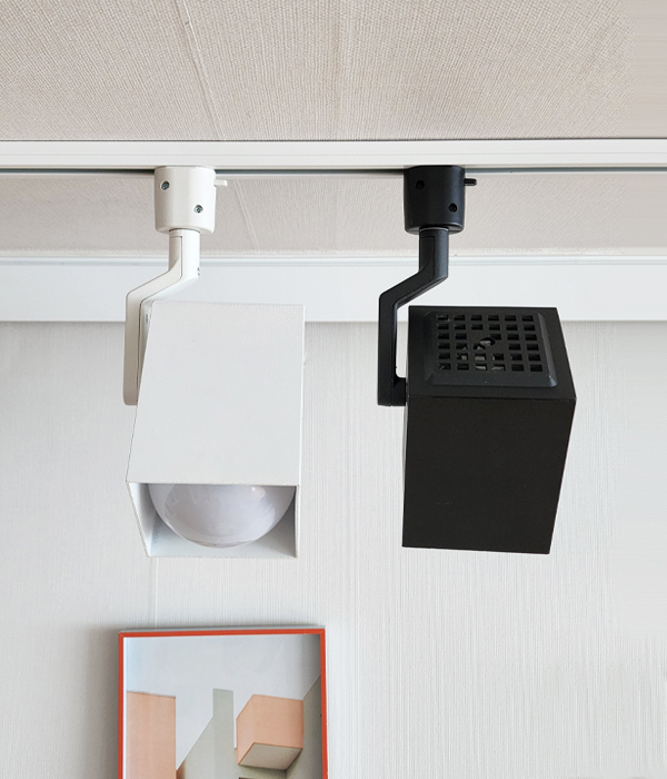 제이미 스포트 레일조명(블랙 화이트)