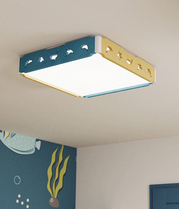 프렌즈 컬러우드 키즈방등 아이방조명 LED50W