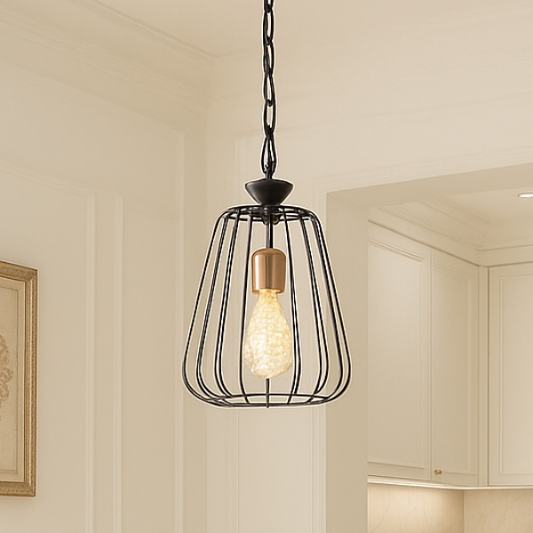 포이드 1등 펜던트조명 P/D 블랙