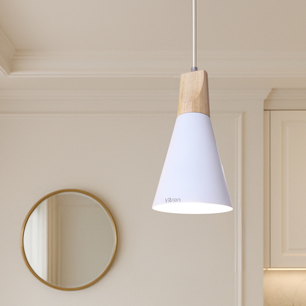 로카 1등 펜던트조명 P/D 우드