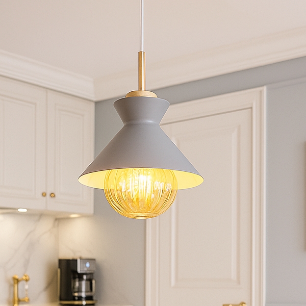 제너프 1등 펜던트조명 P/D 우드