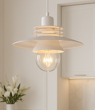 6751-1D 1등 펜던트조명 P/D 화이트